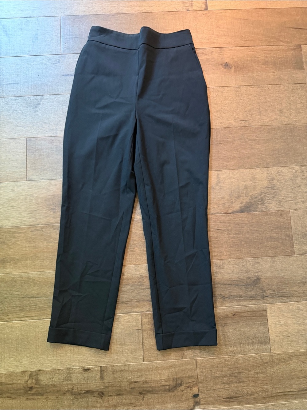 🎉Rachel Zoe Black Cropped Tailored Trousers